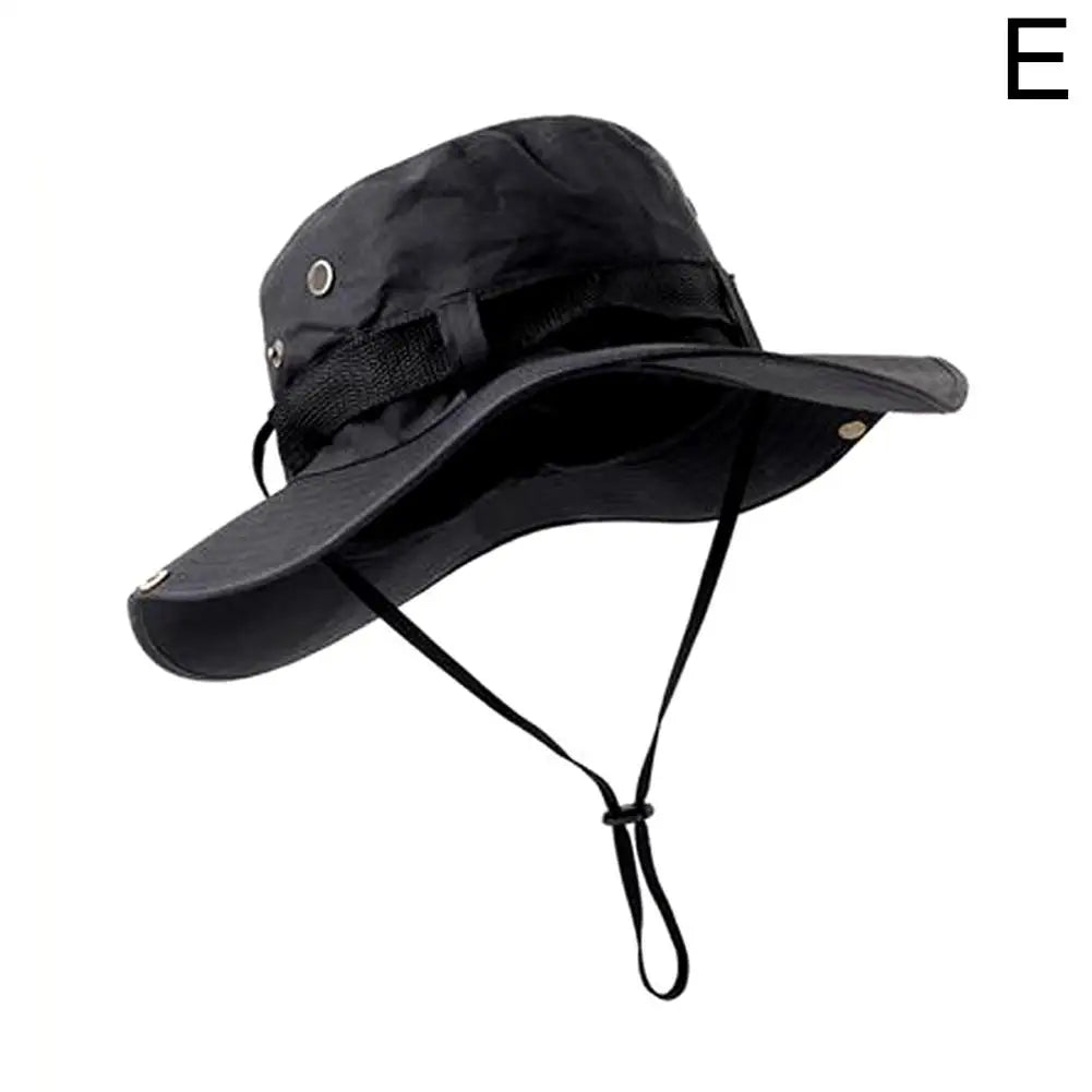 New Sun Hats for Men Outdoor Fishing Cap Wide Brim Anti-UV Protection Women Bucket Hat Summer Hiking Fisherman Caps