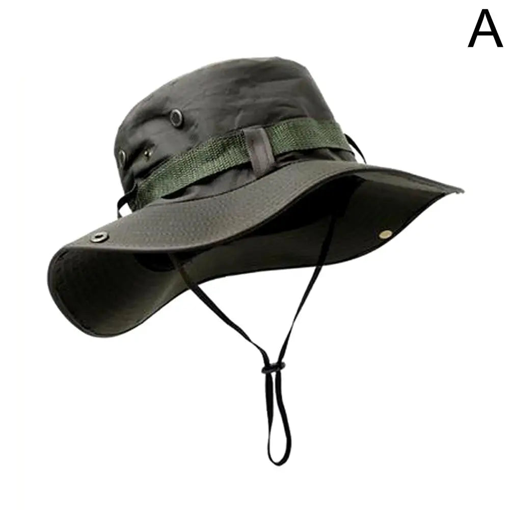 New Sun Hats for Men Outdoor Fishing Cap Wide Brim Anti-UV Protection Women Bucket Hat Summer Hiking Fisherman Caps