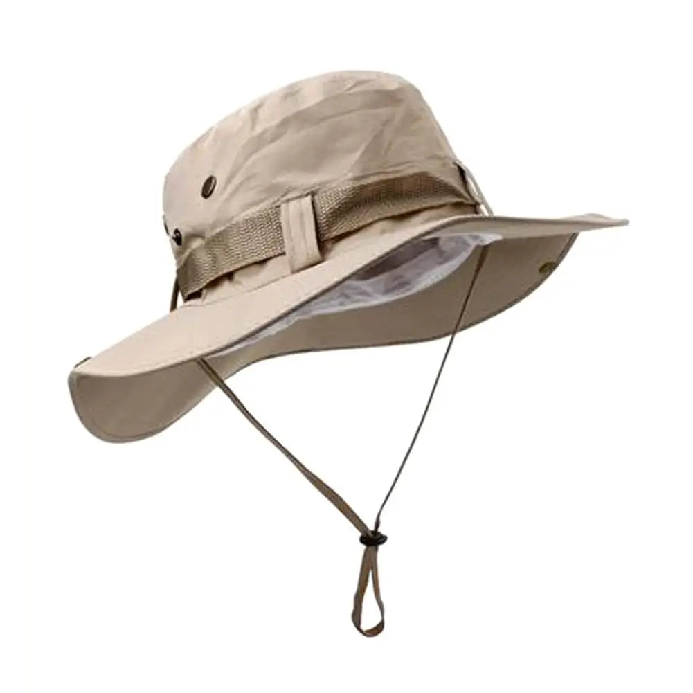 New Sun Hats for Men Outdoor Fishing Cap Wide Brim Anti-UV Protection Women Bucket Hat Summer Hiking Fisherman Caps
