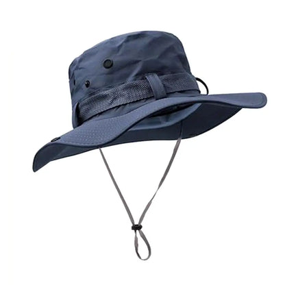 New Sun Hats for Men Outdoor Fishing Cap Wide Brim Anti-UV Protection Women Bucket Hat Summer Hiking Fisherman Caps