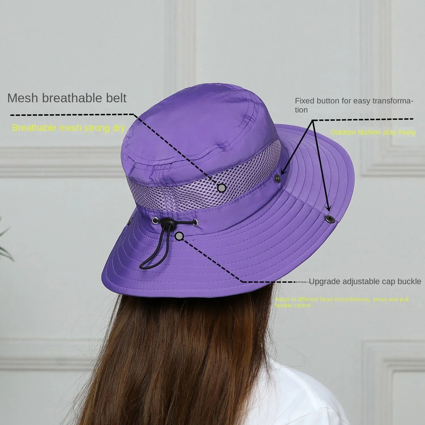 Summer Baby Sun Hat for Boys and Girls Outdoor Neck Ear Cover Anti UV Travel Hats Autumn Kids Beach Caps Bucket Cap 2-8 Years